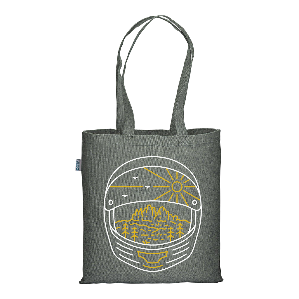 Ride Wild: Tre Cime di Lavaredo - Melange Military Tote Bag