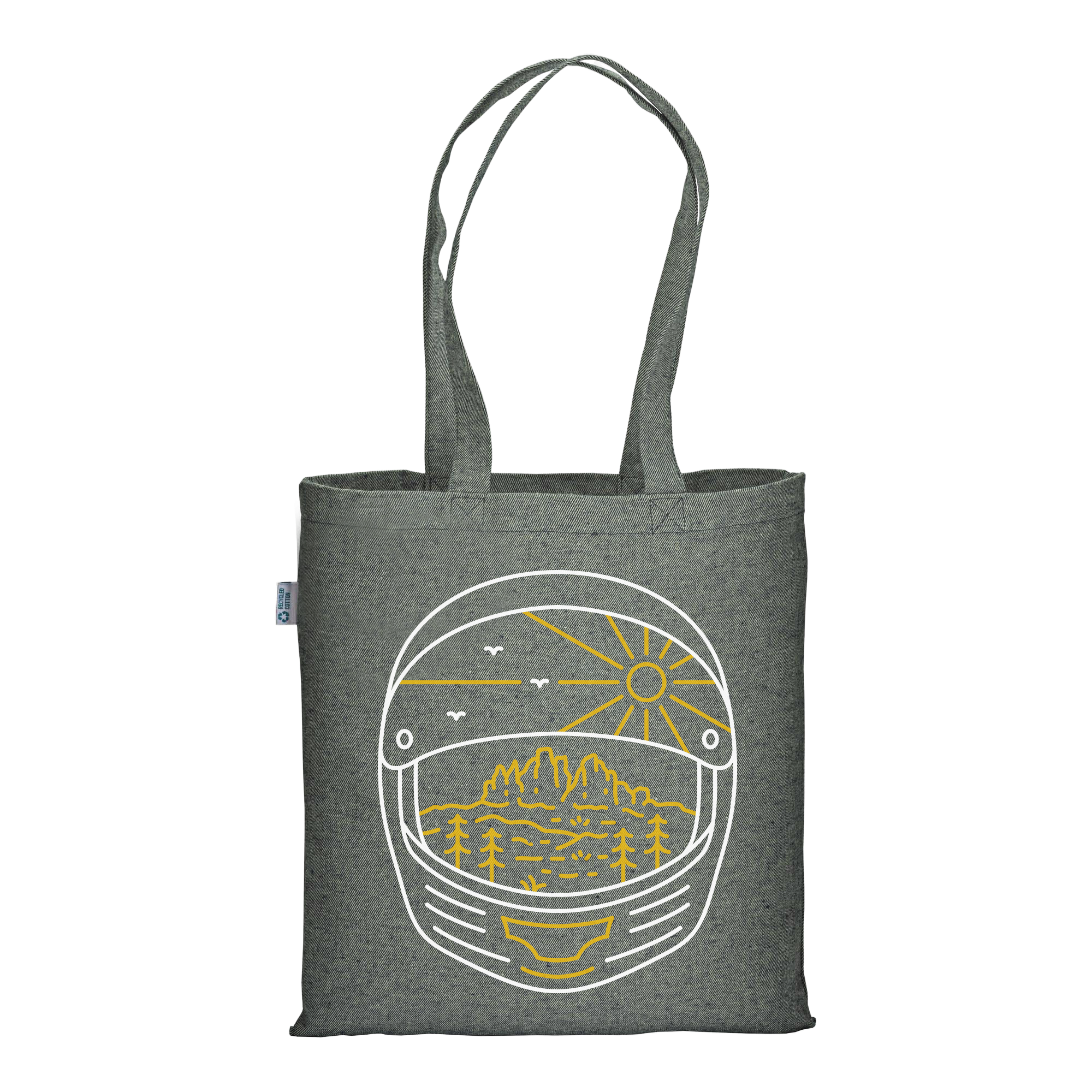 Ride Wild: Tre Cime di Lavaredo - Melange Military Tote Bag