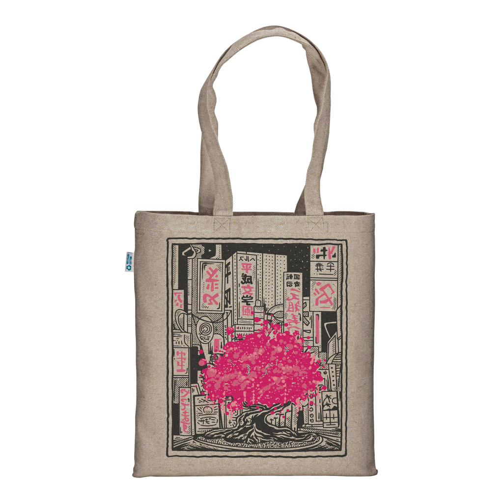 Sakura City - Borsa Tote Natural