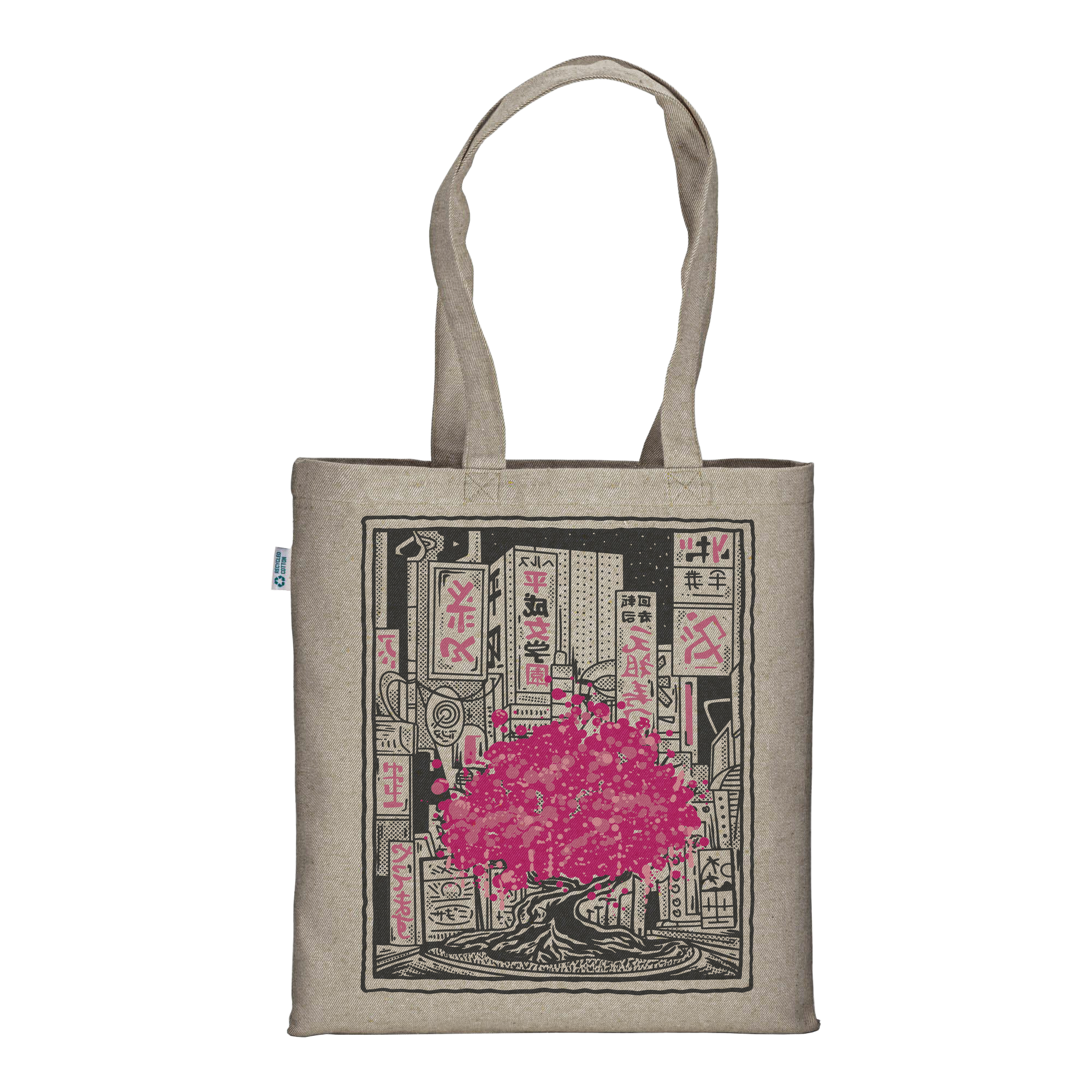Sakura City - Natural Tote Bag