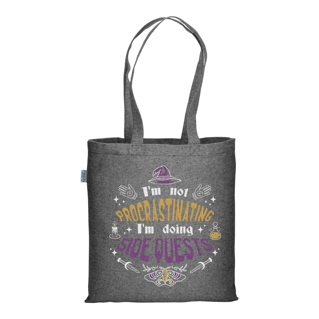 Spritz O'Clock by Night - Navy Melange Tote Bag