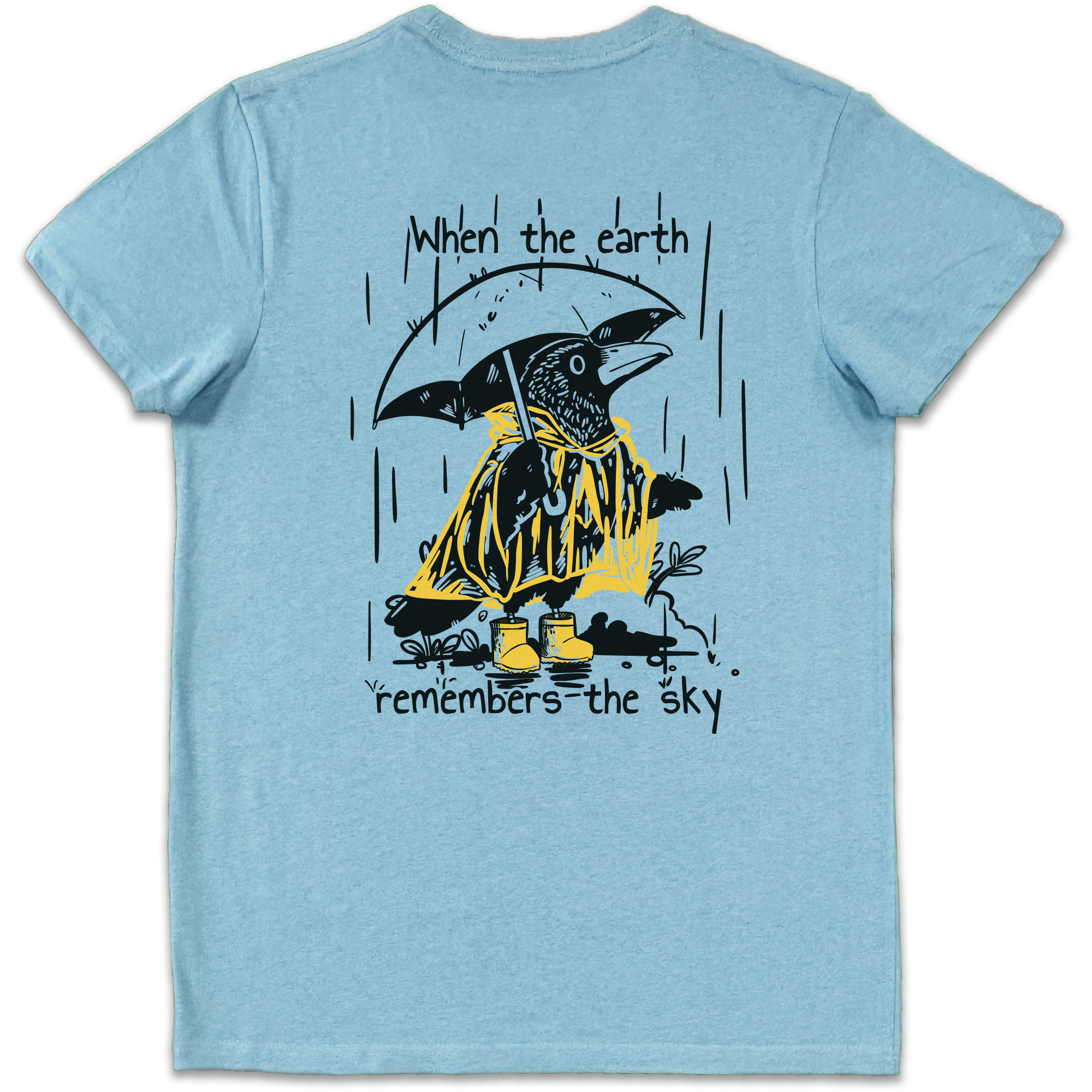 Petrichor - Unisex Light Blue T-Shirt