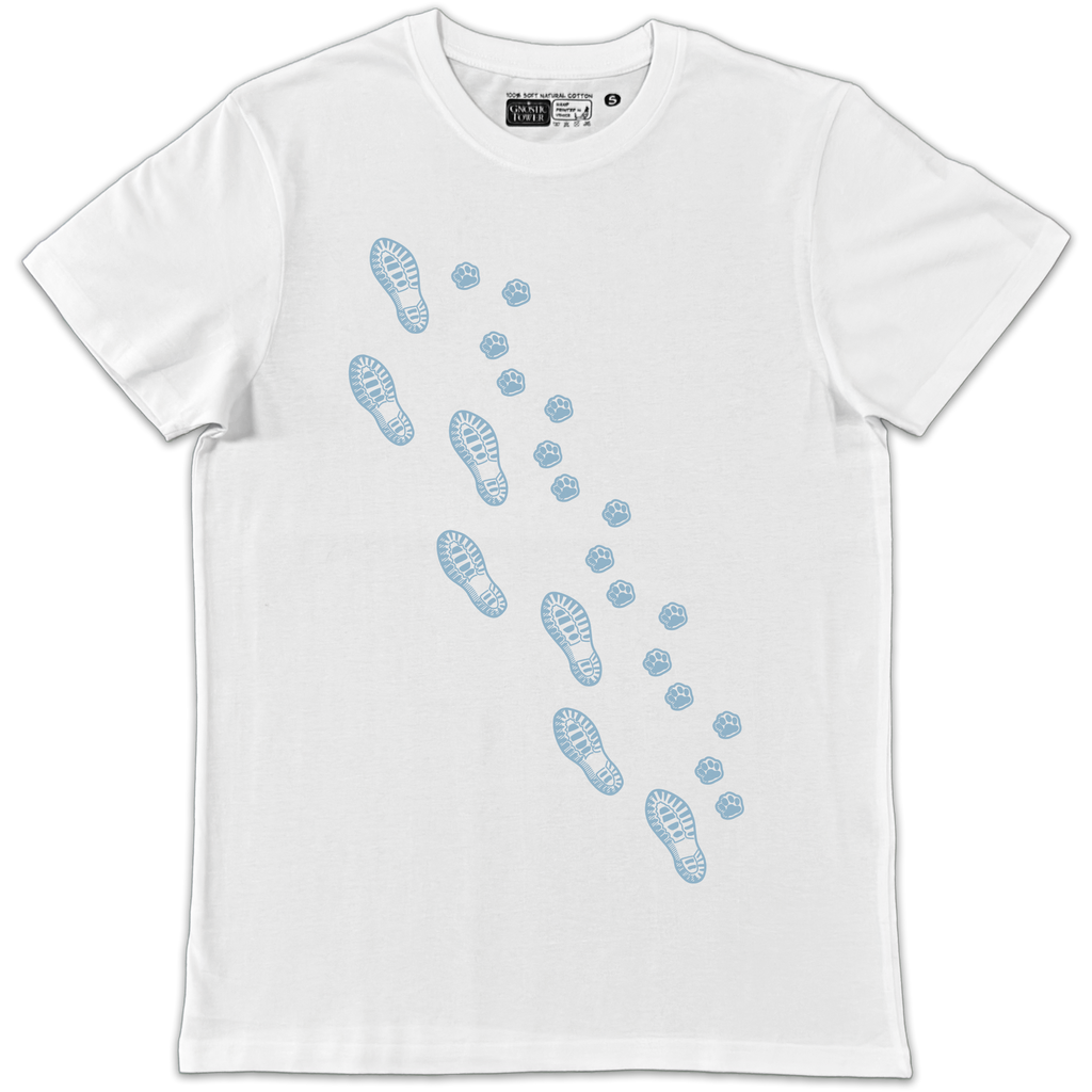 Better Together: Sentiero Nevoso - T Shirt Unisex Bianca