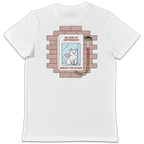 Break the Glass - T Shirt Unisex Bianco