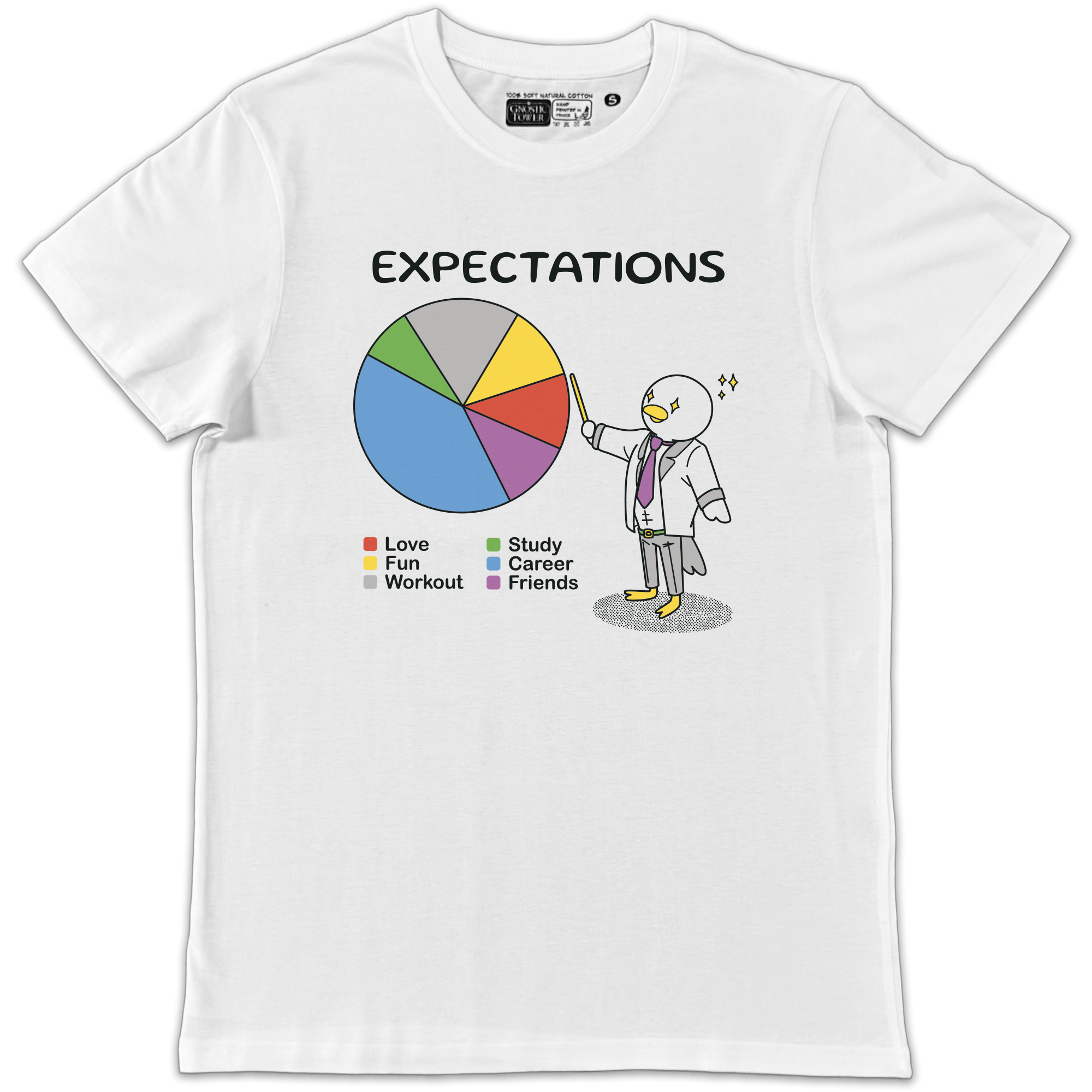 Collapse of Becoming - Unisex White T-Shirt