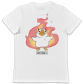 Duckbolic - T Shirt Unisex Bianco