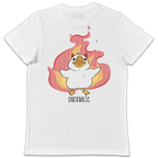 Duckbolic - T Shirt Unisex Bianco