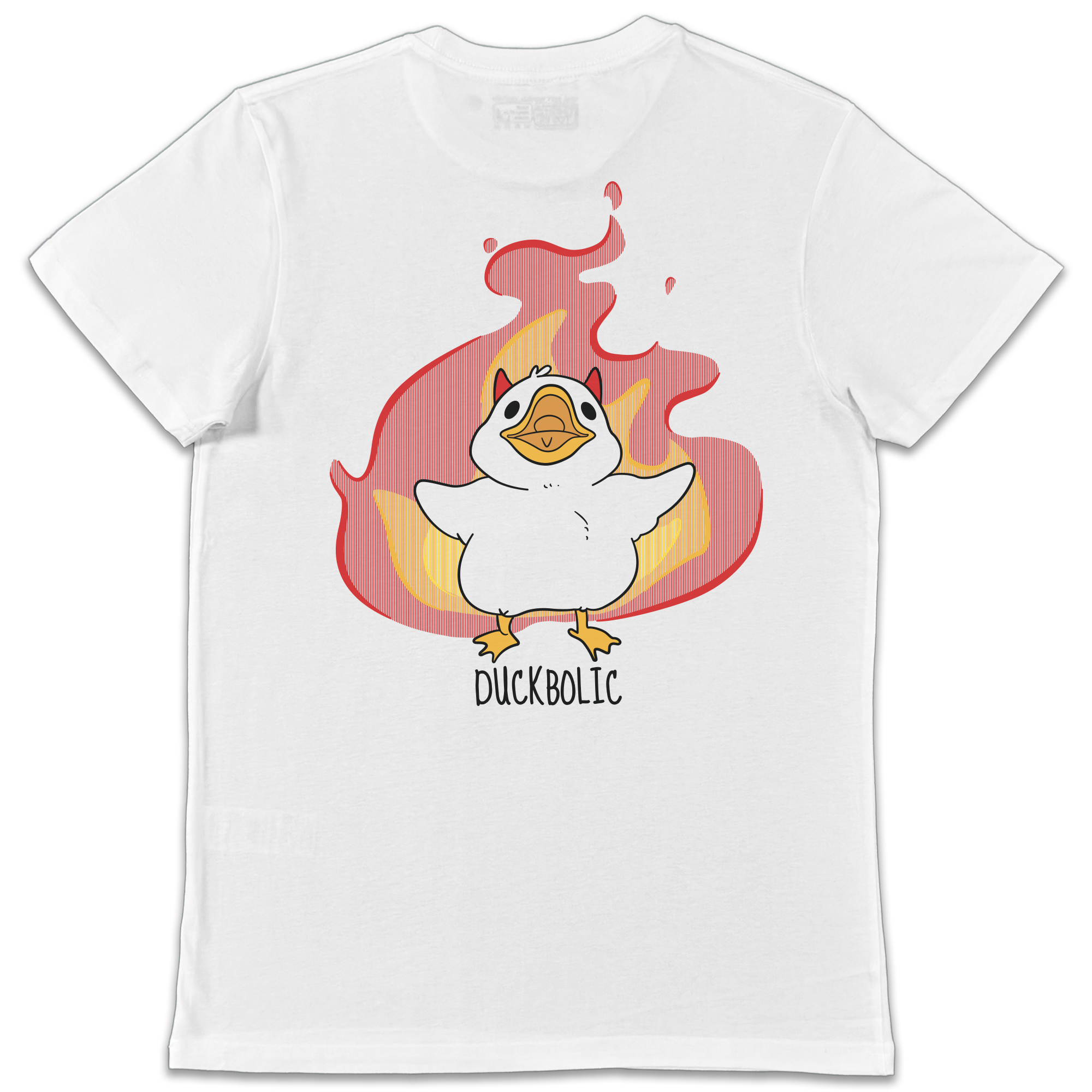 Duckbolic - Unisex White T-Shirt