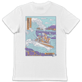 Il Grande Motondoso - T Shirt Unisex Bianco