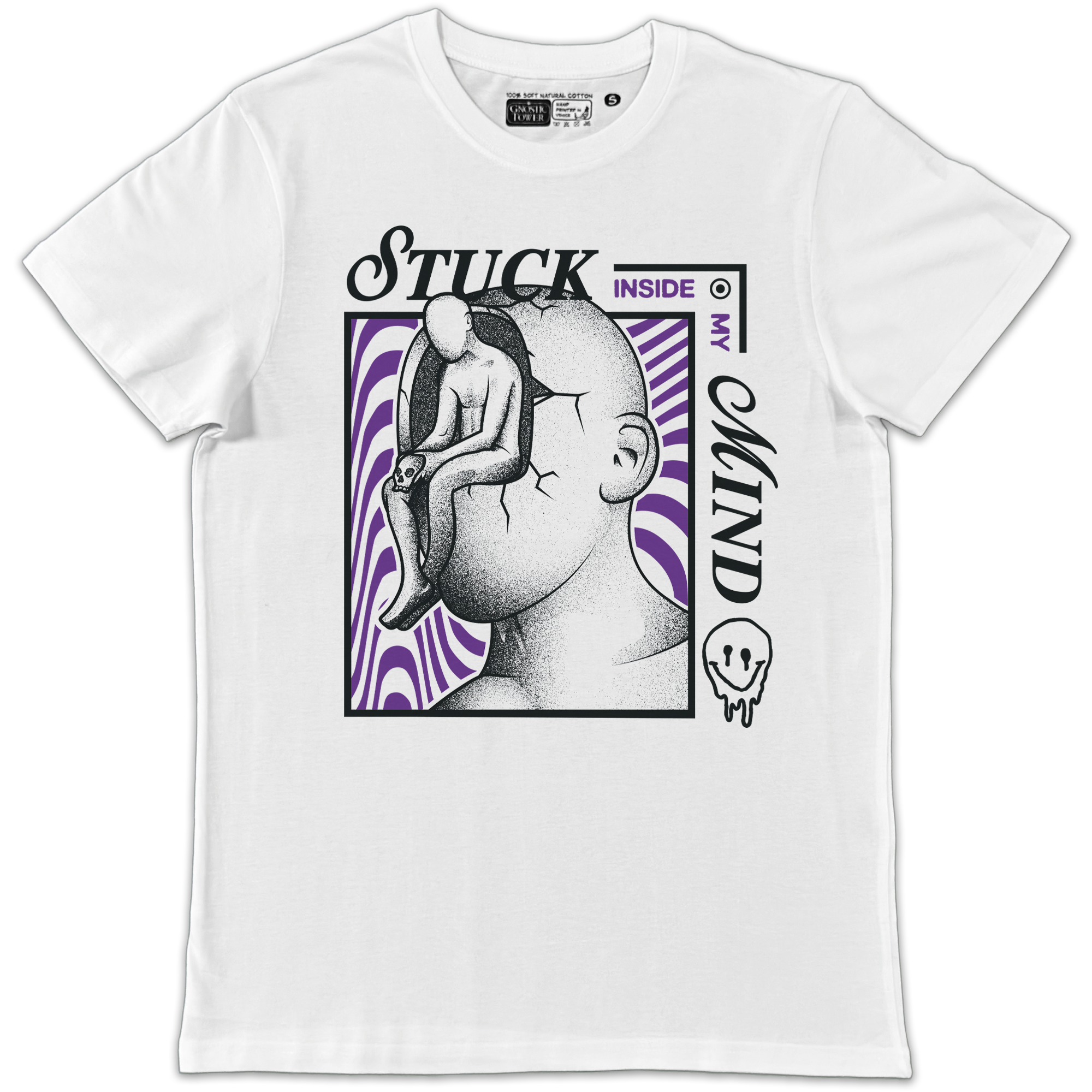 The Hanged Man - Unisex White T-Shirt