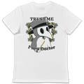Pest Doctor - T Shirt Unisex Bianco