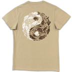 Yin Yang River: Po - Sand Unisex T-Shirt