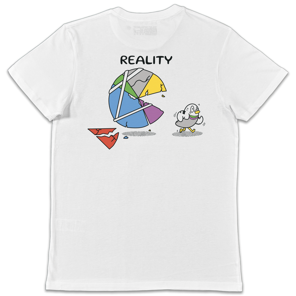 Collapse of Becoming - Unisex White T-Shirt