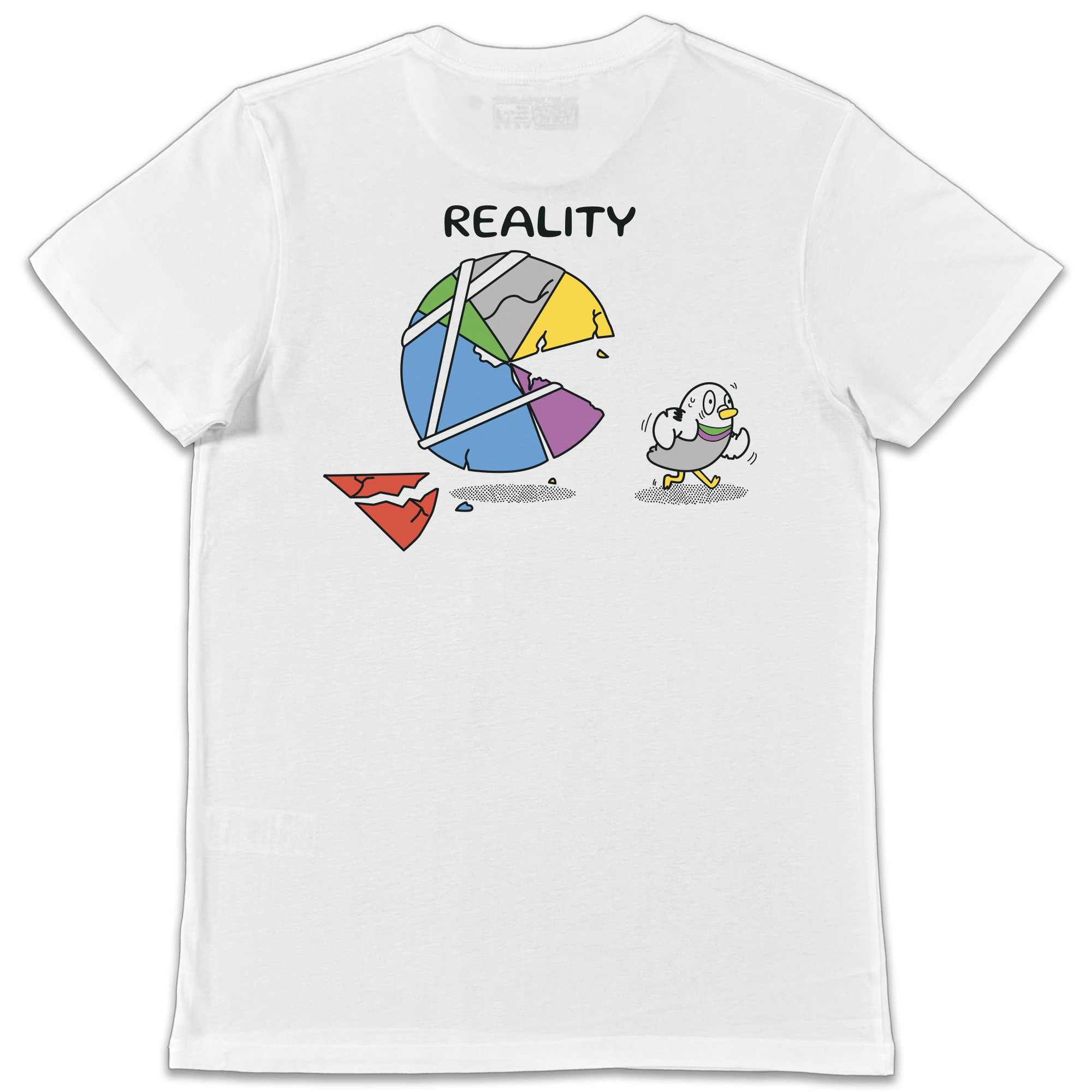 Collapse of Becoming - Unisex White T-Shirt