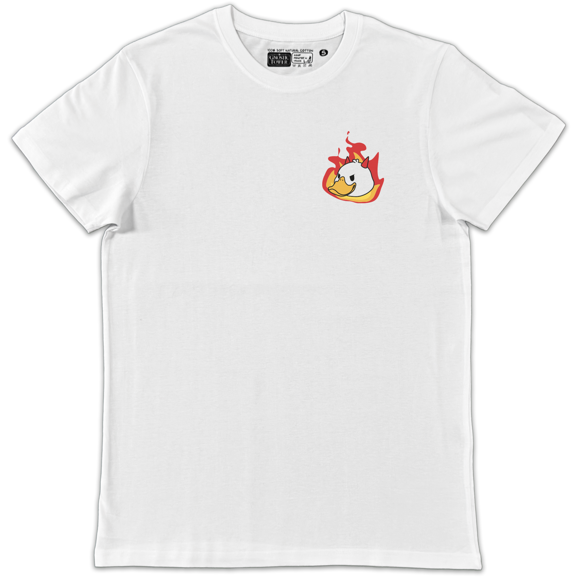 Duckbolic - Unisex White T-Shirt