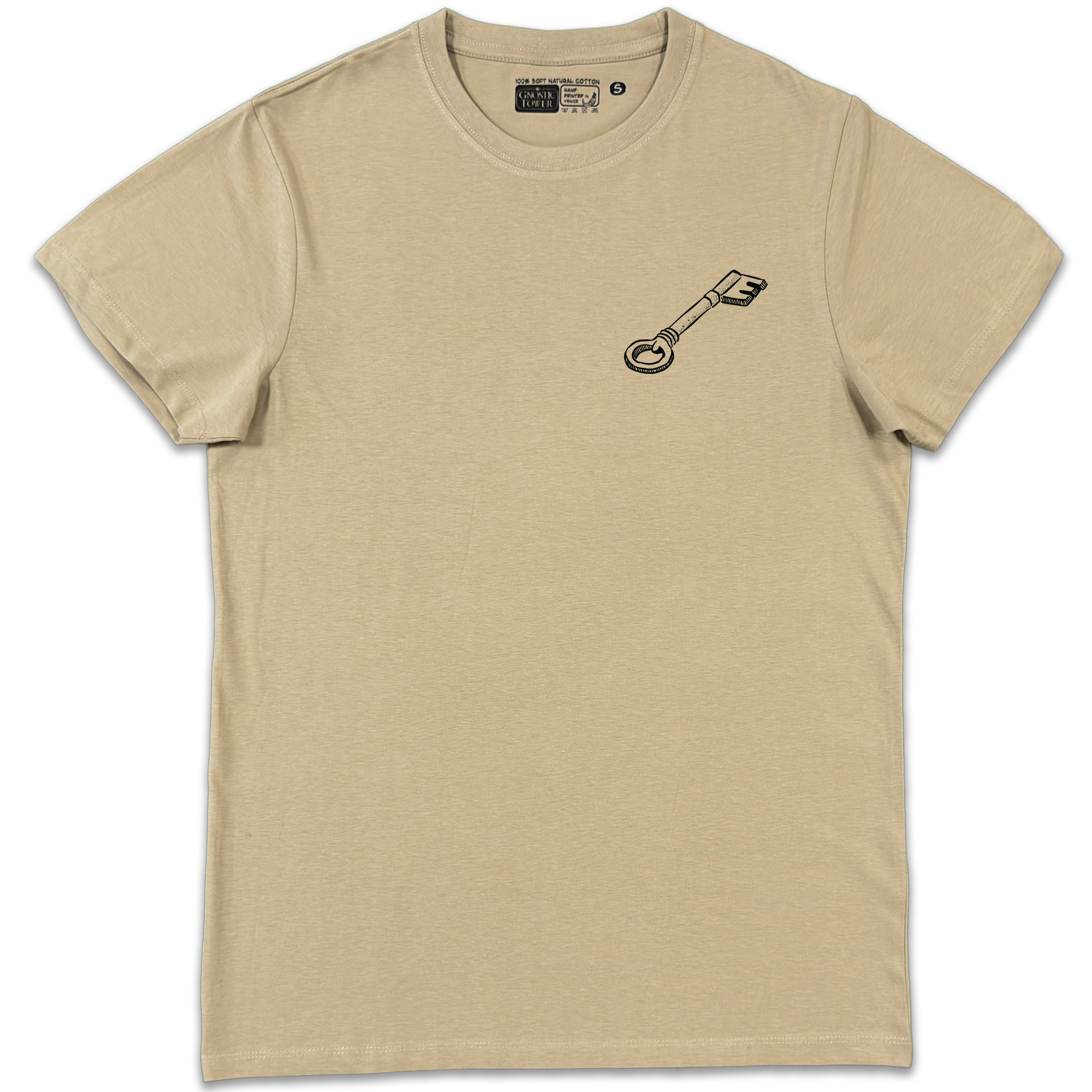 Edgar - Unisex Sand T-Shirt