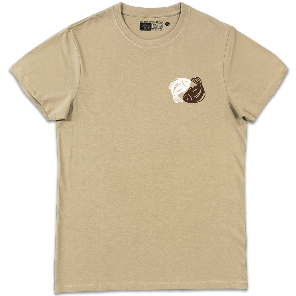 Yin Yang River: Po - Sand Unisex T-Shirt