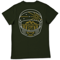 Ride Wild: Tre Cime di Lavaredo - T Shirt Unisex Verde Bosco