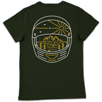 Ride Wild: Tre Cime di Lavaredo - T Shirt Unisex Verde Bosco