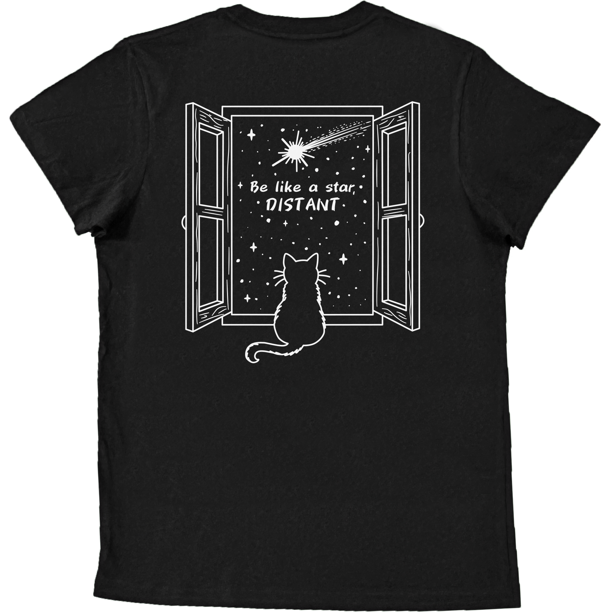 The Stars - Unisex Black T-Shirt