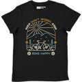 Bike Happy - T Shirt Unisex Nero