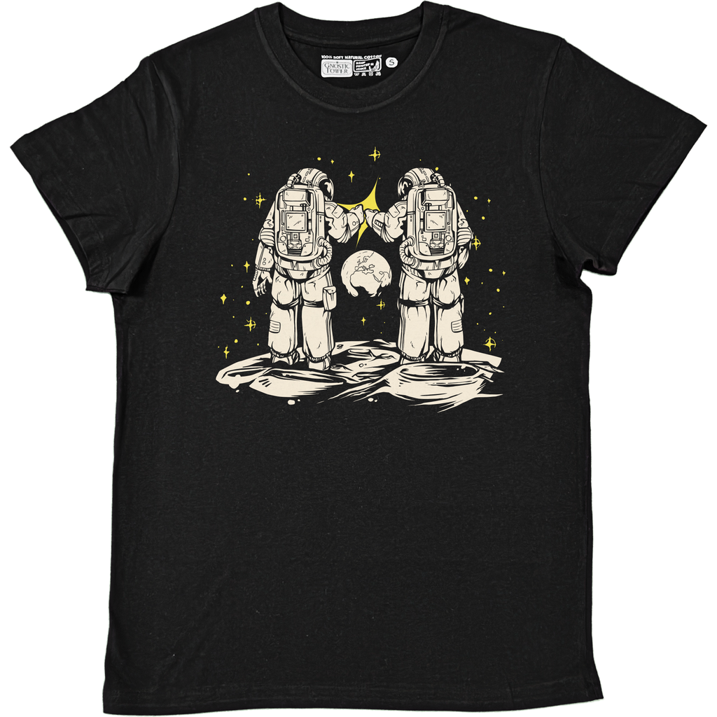 Bumping Fist - T Shirt Unisex Nero