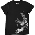 Swords of Victory - Unisex Black T-Shirt