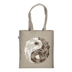Yin Yang River: Po - Natural Tote Bag