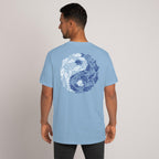 Yin Yang River: Brenta - T Shirt Unisex Azzurro