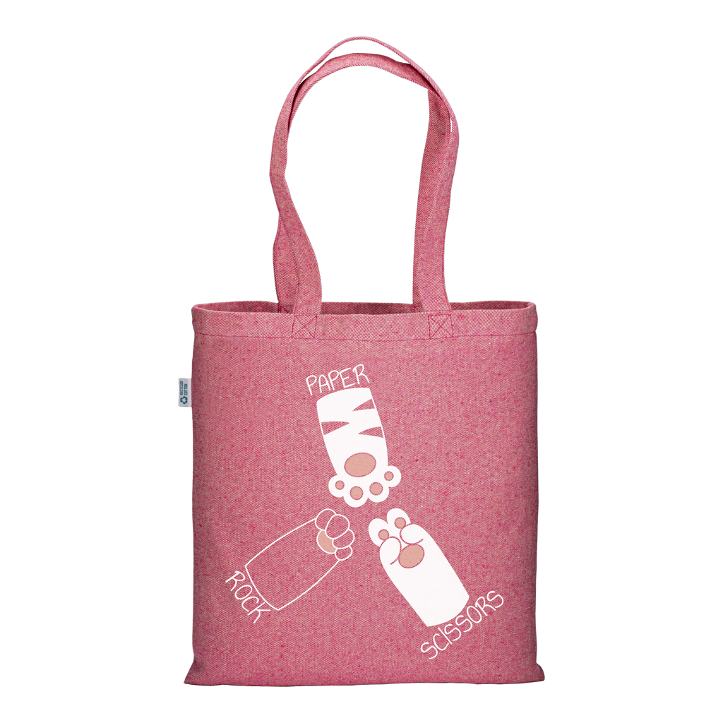 La Ruota della Fortuna - Borsa Tote Rosa Melange