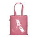 La Ruota della Fortuna - Borsa Tote Rosa Melange